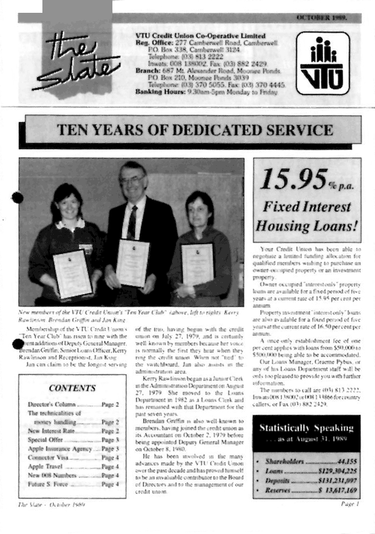 1980 Edition of The Slate